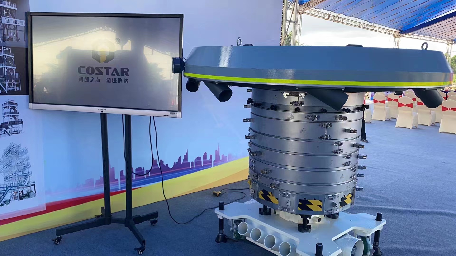 本公司自動風環參與展覽會